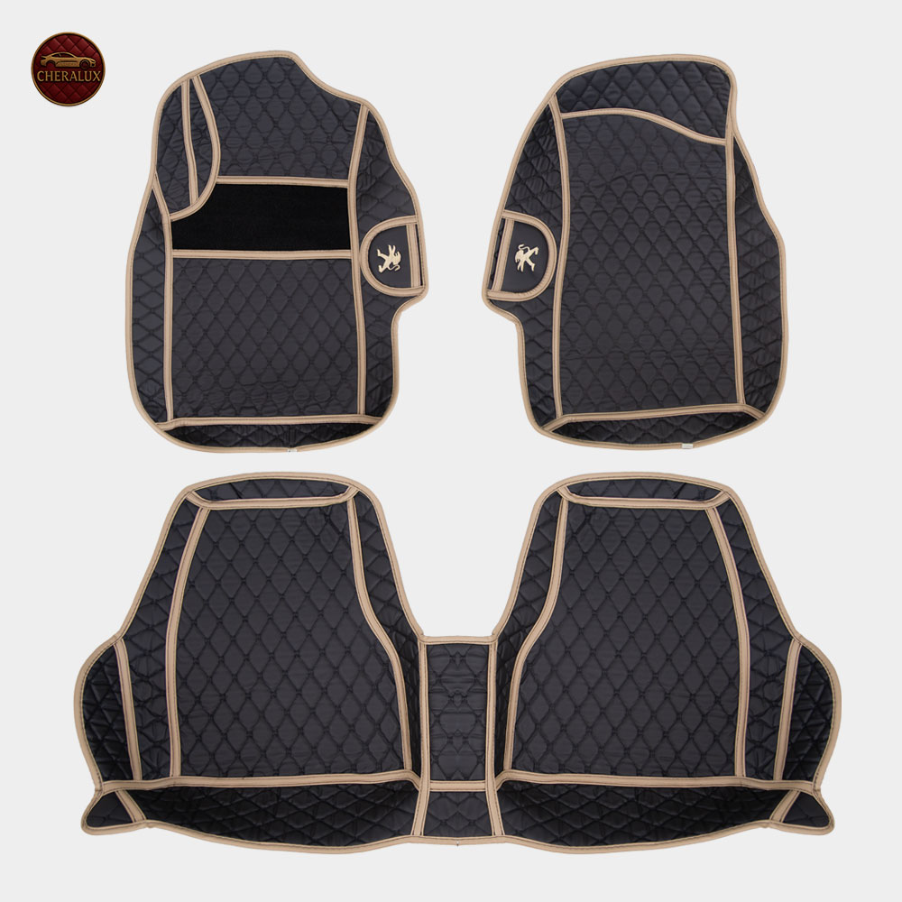 کفی 6 بعدی پژو 405 نصب شده: زیبایی، پوشش کامل و محافظت صفر تا صد کابین